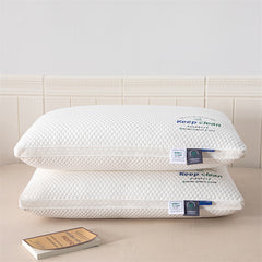 Plaid Cervical Support Pillow
