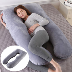 U-Shape Cooling Comfort Body Pillow for Sleeping & Support